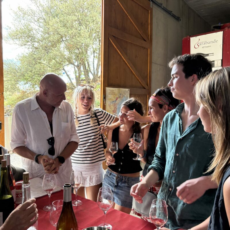 Dégustation en famille